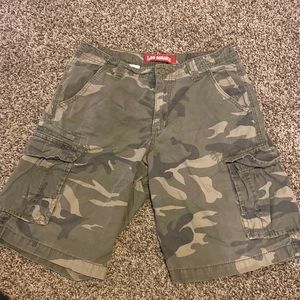 Lee brand Dungarees collection camo cargo shorts size 30